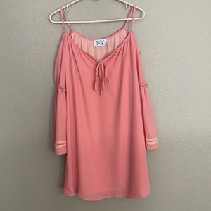 VaVa by Joy Han coral dress size Large